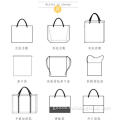 Tote Handbags Custom canvas ECO cloth shopping handbag Manufactory